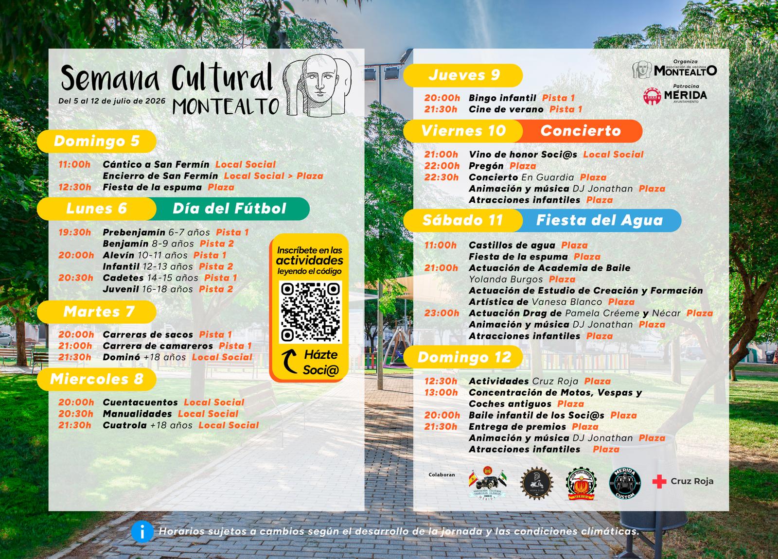 Programa de la feria